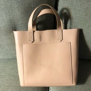 Madewell transport mini tote crossbody Linen